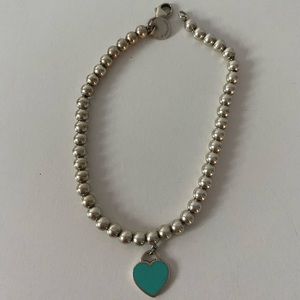 Tiffany Blue Heart Bracelet